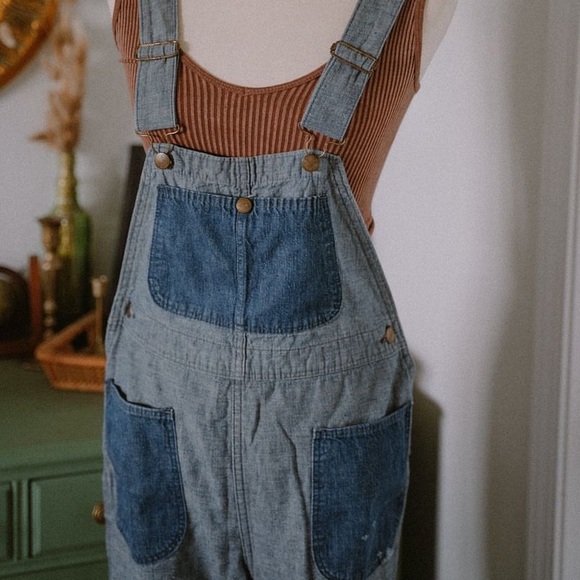 70s Turtle Bax Jean overalls. - Picture 2 of 10